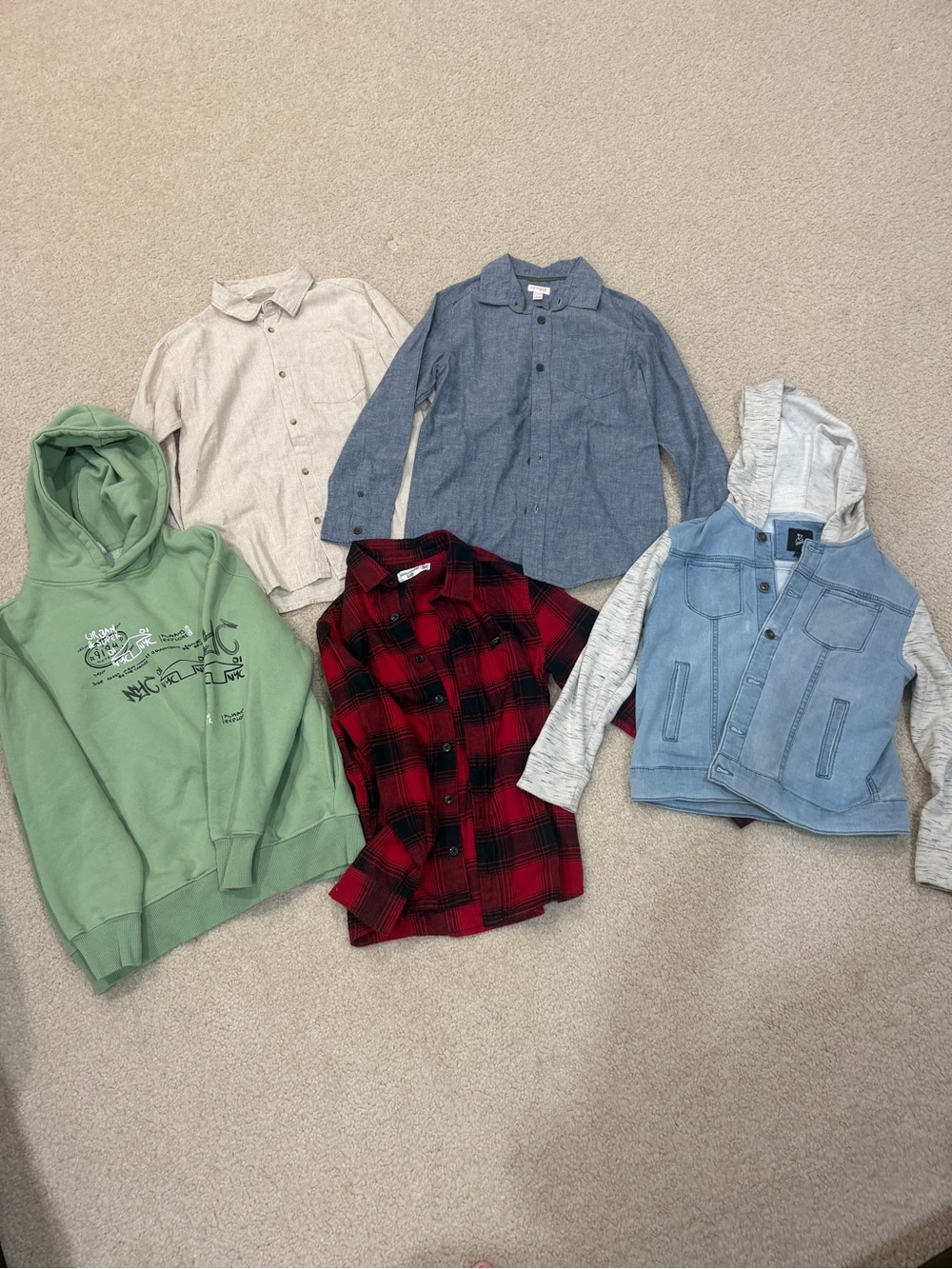 Boys Tops Bundle - Size Medium 8/10